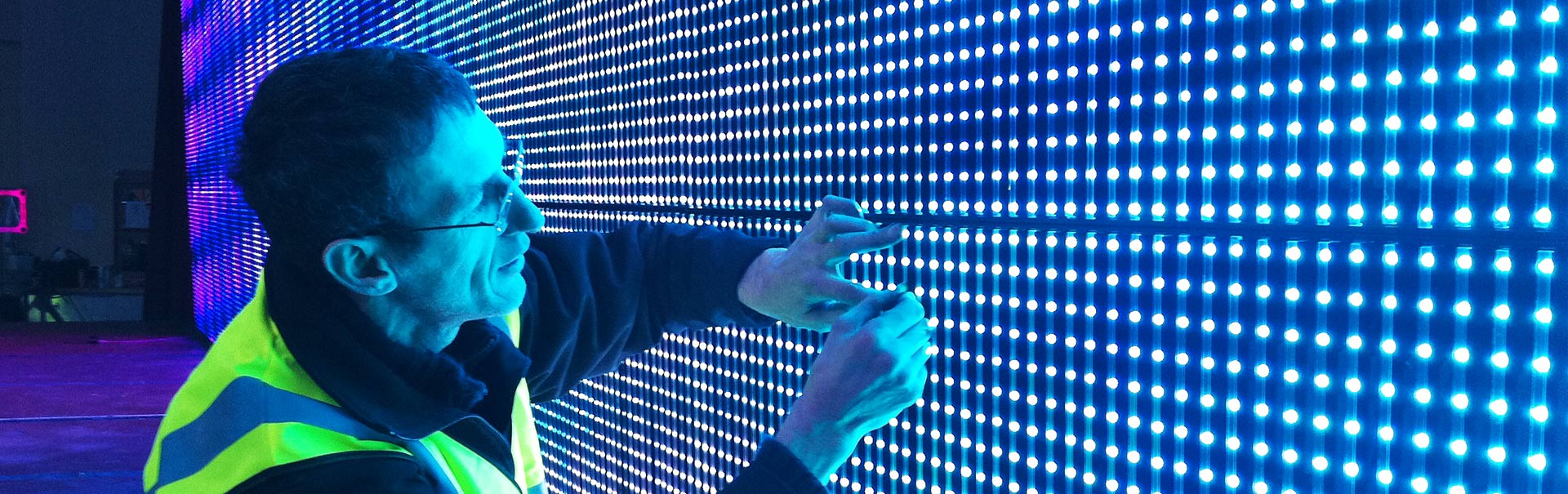 manutençao paineis de led